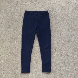 Cat & Jack Dark Blue Girls Fleece Leggings
